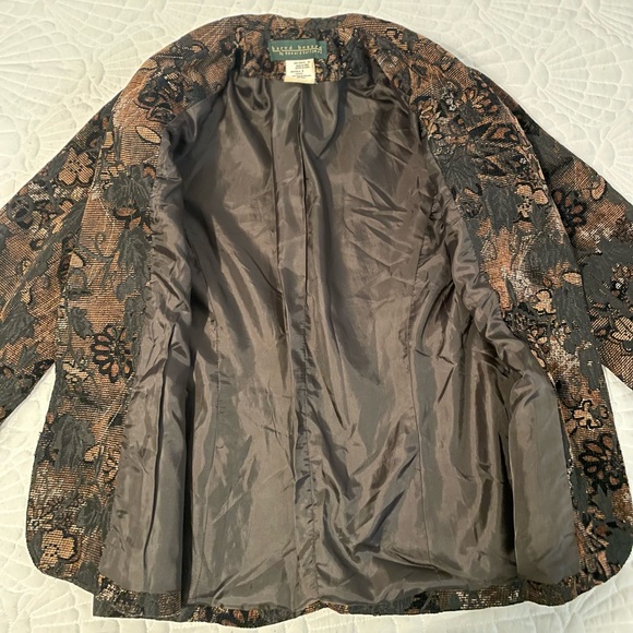 Vintage 80s Harve Benard Floral Jacket - Picture 5 of 7